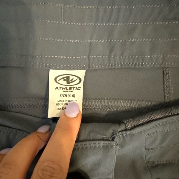 Athletic Works Women's Charcoal Shorts - Picture 2 of 4